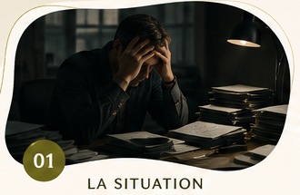 Dirigeant confronté à une difficulté